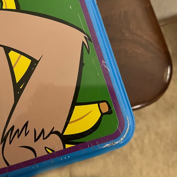 Magilla Gorilla Metal Lunch Box Hanna Barbara 10" x  8" x 3" - Picture 7 of 8